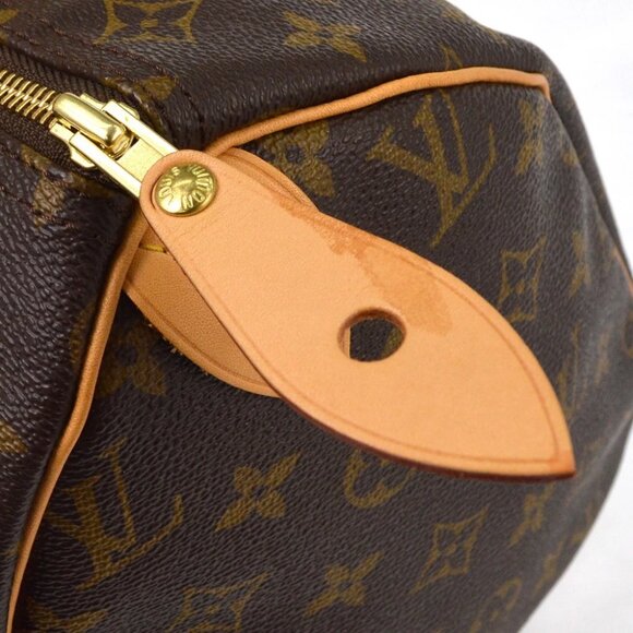 Louis Vuitton Monogram Speedy 30 Handbag - Picture 3 of 6